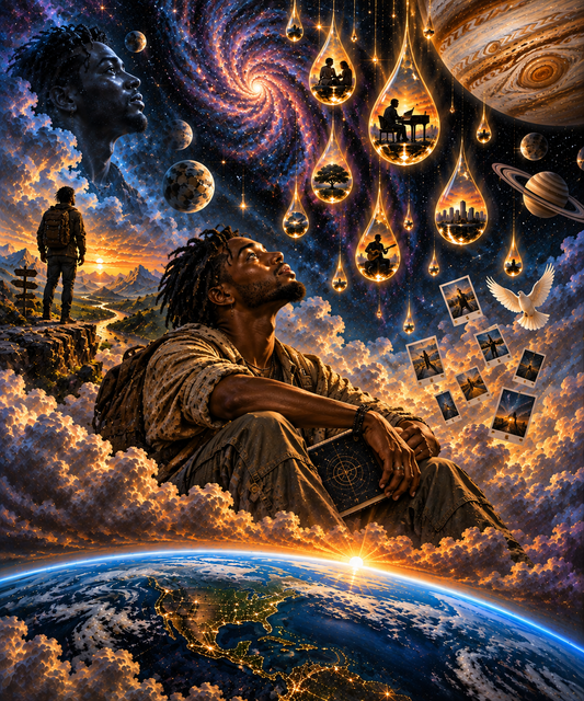 Drops of Jupiter (Man) — Digital Artwork